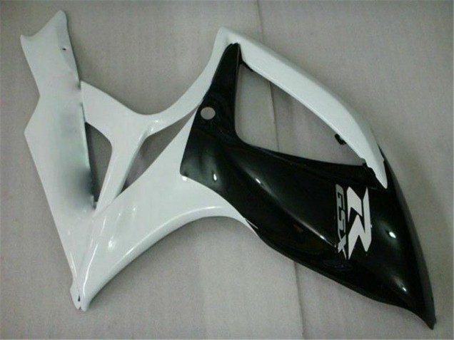 GSXR 600 / 750 K6 2006-2007 - Noir Blanc GSXR 600 / 750 K6 2006-2007 - Noir Blanc