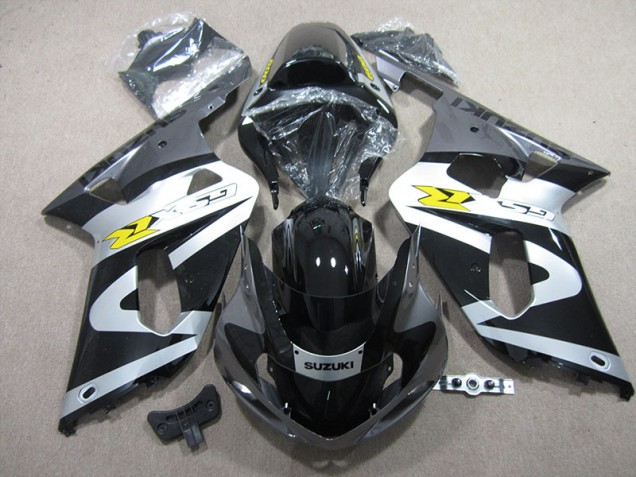 GSXR 600 K1 K2 K3 2001-2003 - Noir Blanc