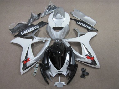 GSXR 600 K6 2006-2007 - Noir Blanc
