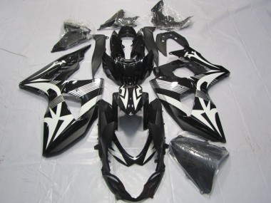 GSXR 1000 K9 2009-2016 - Noir Blanc