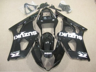 GSXR 1000 K3 2003-2004 - Noir Blanc Décalque