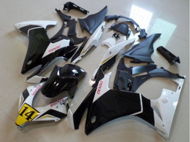 CBR 500 RR 2013-2015 - Noir Blanc Denso Rizoma 14 CBR 500 RR 2013-2015 - Noir Blanc Denso Rizoma 14
