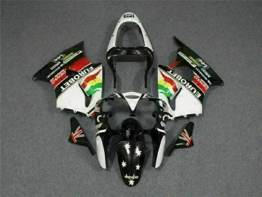 ZX6R 2000-2002 - Noir Blanc Eurobet