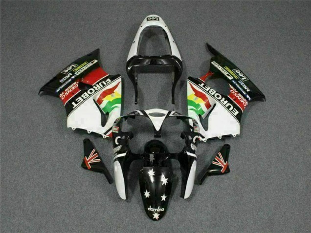 ZX6R 2000-2002 - Noir Blanc Eurobet ZX6R 2000-2002 - Noir Blanc Eurobet