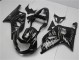 GSXR 600 / 750 K1 K2 K3 2001-2003 - Noir Blanc Flamme GSXR 600 / 750 K1 K2 K3 2001-2003 - Noir Blanc Flamme