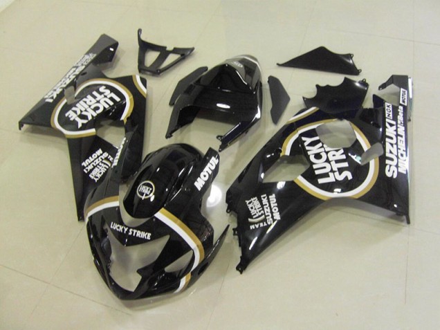 GSXR 750 K4 2004-2005 - Noir Blanc Lucky Strike Motul GSXR 750 K4 2004-2005 - Noir Blanc Lucky Strike Motul
