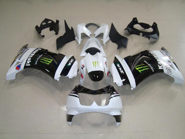 ZX 250R 2008-2012 - Noir Blanc Monster ZX 250R 2008-2012 - Noir Blanc Monster