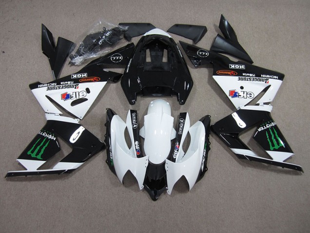 ZX10R 2003-2005 - Noir Blanc Monster