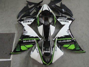 CBR 600 RR 2007-2008 - Noir Blanc Monster Pizzoli
