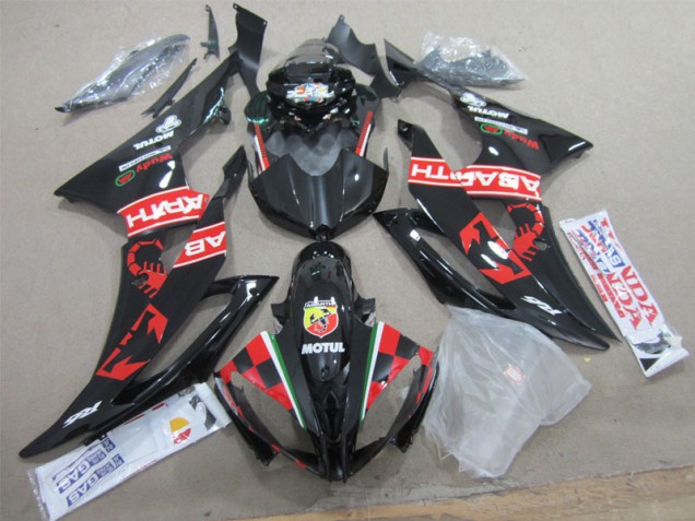 R6 2008-2016 - Noir Blanc Motul R6 2008-2016 - Noir Blanc Motul