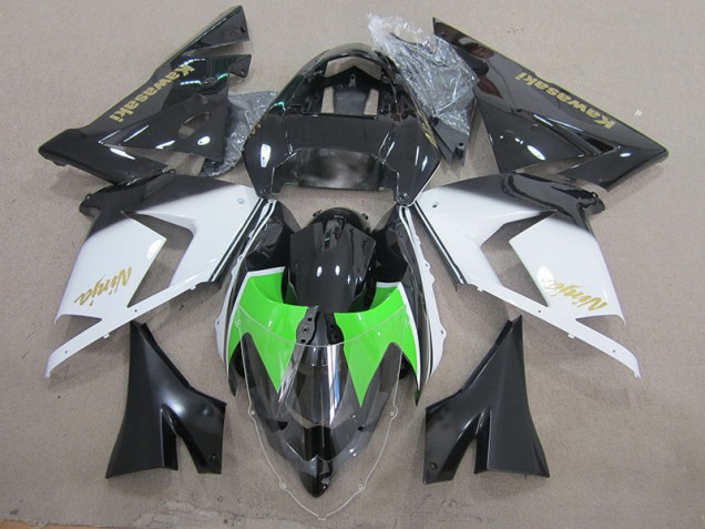 ZX10R 2003-2005 - Noir Blanc Or Ninja