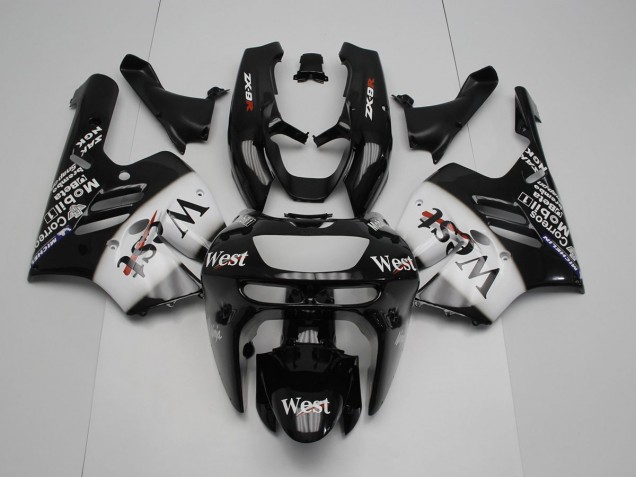 ZX9R 1994-1997 - Noir Blanc West ZX9R 1994-1997 - Noir Blanc West