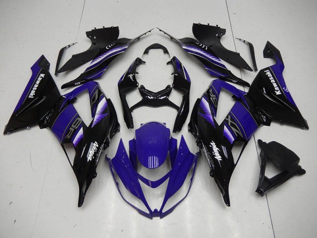 ZX6R 2013-2018 - Noir Bleu ZX6R 2013-2018 - Noir Bleu