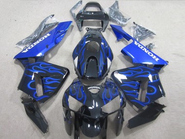 CBR 600 RR 2005-2006 - Noir Bleu Flamme