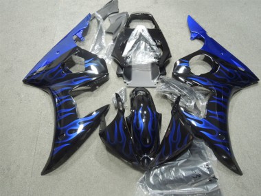 R6 2003-2005 - Noir Bleu Flamme