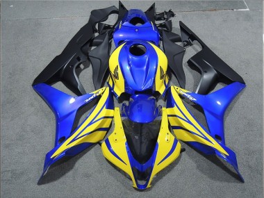 CBR 600 RR 2007-2008 - Noir Bleu Jaune