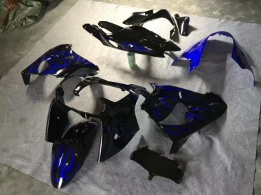 ZX9R 2000-2001 - Noir Brillant Bleu Flamme