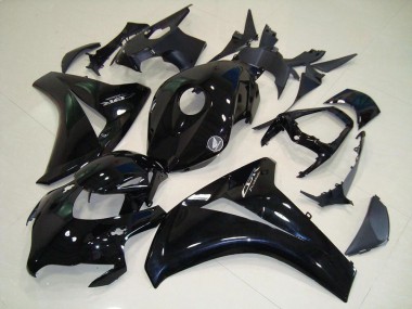CBR 1000 RR 2008-2011 - Noir Brillant Chrome Décalque