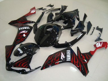 R1 2007-2008 - Noir Brillant Flamme