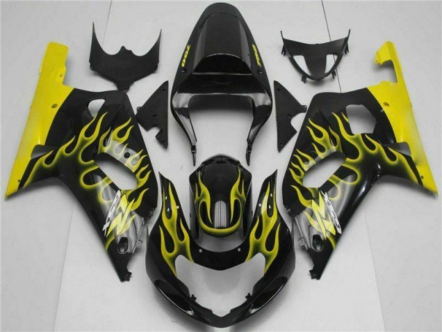 GSXR 600 / 750 K1 K2 K3 2001-2003 - Noir GSXR 600 / 750 K1 K2 K3 2001-2003 - Noir