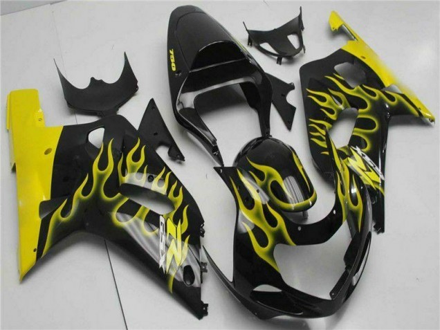GSXR 600 / 750 K1 K2 K3 2001-2003 - Noir GSXR 600 / 750 K1 K2 K3 2001-2003 - Noir