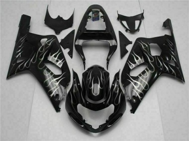 GSXR 600 / 750 K1 K2 K3 2001-2003 - Noir