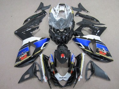 GSXR 1000 K9 2009-2016 - Noir Dark Dog