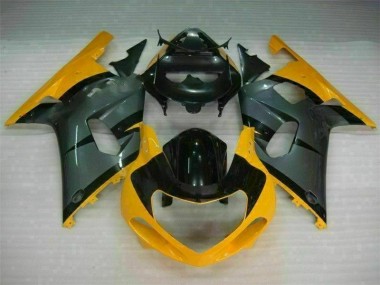 GSXR 600 / 750 K1 K2 K3 2001-2003 - Noir Jaune