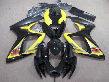 GSXR 600 K6 2006-2007 - Noir Jaune