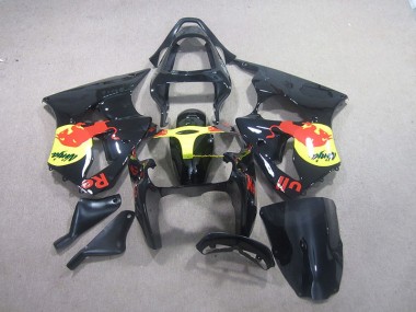 ZX6R 2000-2002 - Noir Jaune Red Bull Ninja