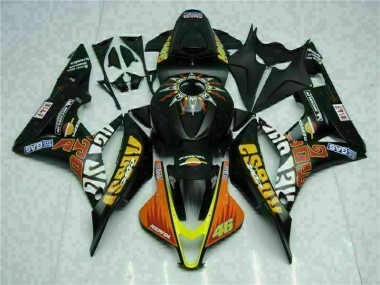 CBR 600 RR 2007-2008 - Noir Jaune Repsol 46