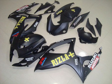 GSXR 750 K6 2006-2007 - Noir Jaune Rizla
