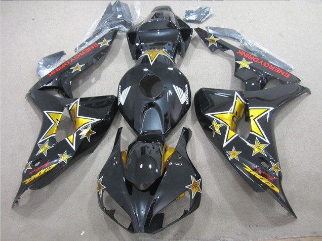 CBR 1000 RR 2006-2007 - Noir Jaune Énergie DRINK
