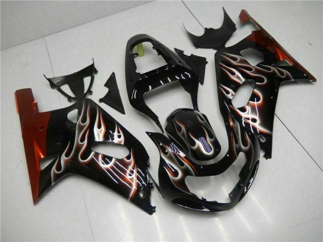 GSXR 600 / 750 K1 K2 K3 2001-2003 - Noir GSXR 600 / 750 K1 K2 K3 2001-2003 - Noir