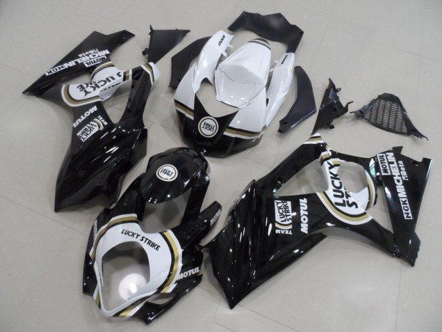 GSXR 1000 K7 2007-2008 - Noir Lucky Strike GSXR 1000 K7 2007-2008 - Noir Lucky Strike
