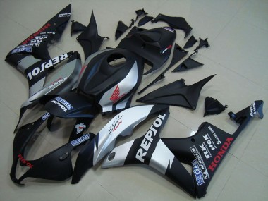 CBR 600 RR 2007-2008 - Noir Mat Argent Repsol