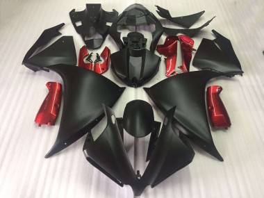 R1 2012-2014 - Noir Mat Brillant Rouge