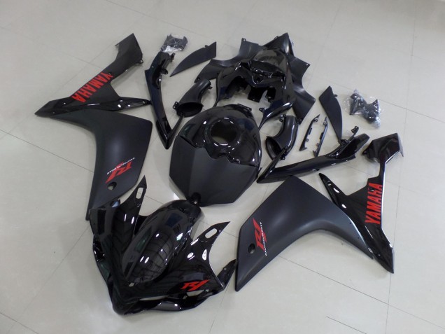 R1 2007-2008 - Noir Mat Rouge