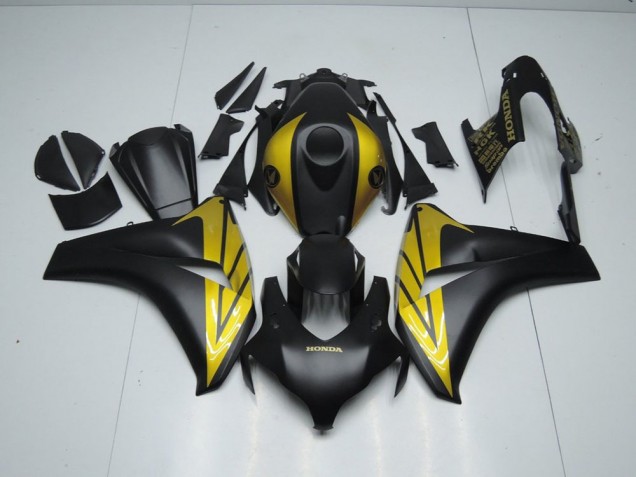 CBR 1000 RR 2008-2011 - Noir Mat et Or CBR 1000 RR 2008-2011 - Noir Mat et Or