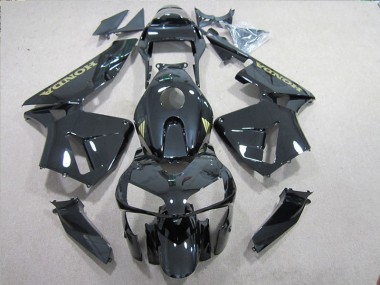 CBR 600 RR 2005-2006 - Noir Or Décalque