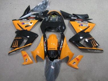 ZX10R 2003-2005 - Noir Orange 3M Monster