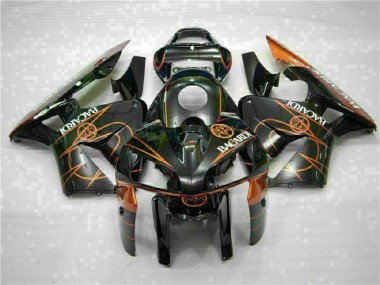 CBR 600 RR 2005-2006 - Noir Orange BACARDI