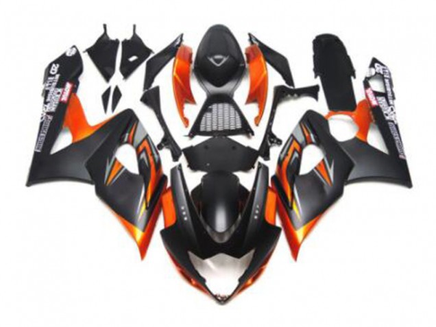 GSXR 1000 K5 2005-2006 - Noir Orange GSXR 1000 K5 2005-2006 - Noir Orange