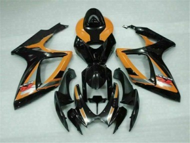 GSXR 600 / 750 K6 2006-2007 - Noir Orange