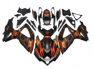 GSXR 600 / 750 K8 2008-2010 - Noir Orange