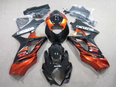 GSXR 1000 K7 2007-2008 - Noir Orange