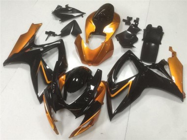 GSXR 600 / 750 K6 2006-2007 - Noir Orange
