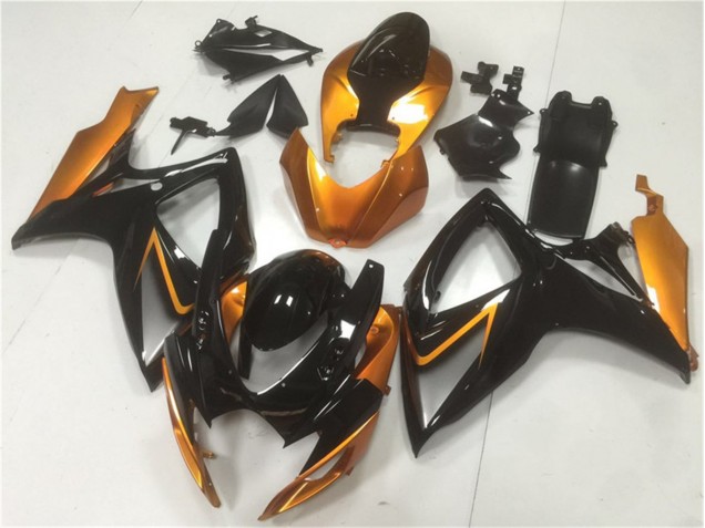 GSXR 600 / 750 K6 2006-2007 - Noir Orange GSXR 600 / 750 K6 2006-2007 - Noir Orange