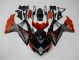 GSXR 600 / 750 K8 2008-2010 - Noir Orange Gris
