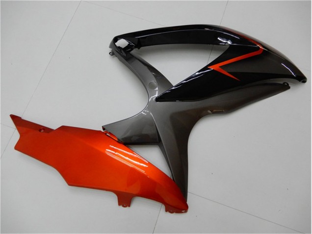 GSXR 600 / 750 K8 2008-2010 - Noir Orange Gris